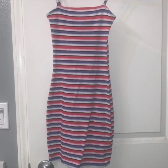 red white and blue mini dress Lilo Mini Dress in Blue & Red Gingham – Isalis